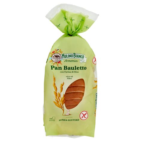 Mulino Bianco Armonia Pan Bauletto Senza Glutine Pane Con Farina Di