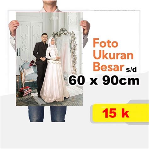 Jual CETAK FOTO UKURAN BESAR 24R 16RP 12R BAHAN PHOTO PAPER Bukan Art