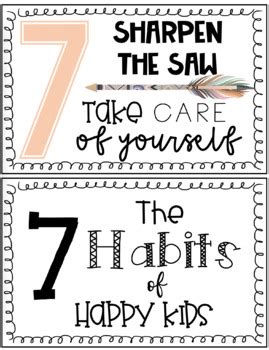 Habits Leader In Me Posters By Teachin Ain T Easy Tpt