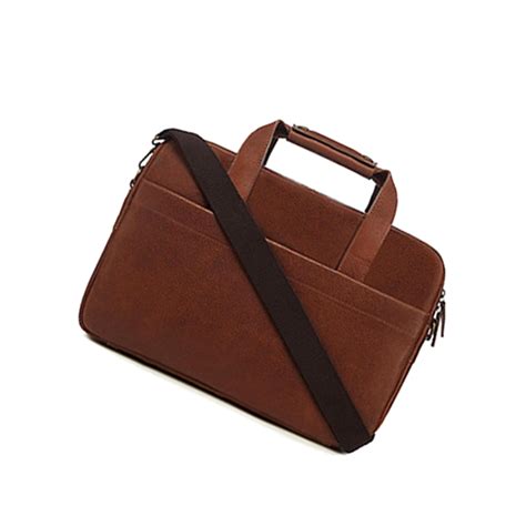 15 Inch Pure Leather Laptop Bag