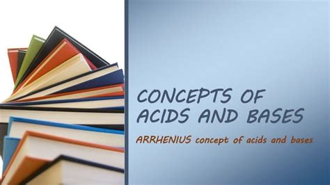 Arrhenius Concept Of Acids And Bases Ppt