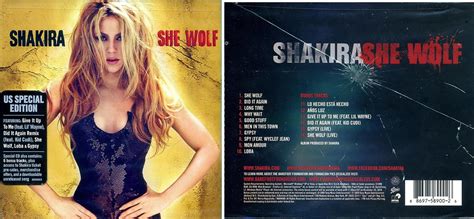 She Wolf Shakira Album Cover