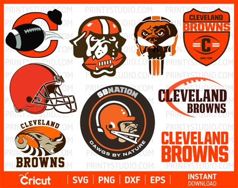 Browns Svg Cut Files Cleveland Browns Logo Svg Clipart Inspire Uplift