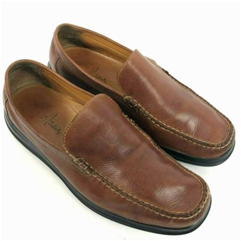 Cole Haan Mens Venetian Driving Moccasins Brown Sz 9m Loafers Shoes Slip On Ebay