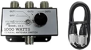 Workman Cx Position Coax Antenna Switch W Cb Ham Radio W