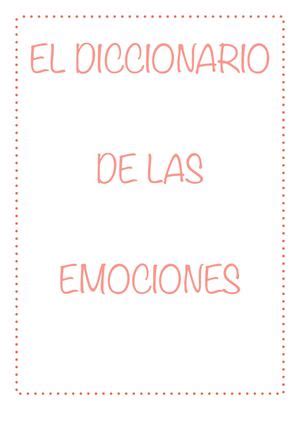 Calaméo El Diccionario De Las Emociones