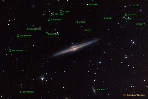 Ngc La Galaxia De La Aguja Astronom A Para Todos