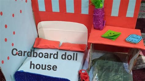 How To Make Simple Cardboard Doll House At Home Very Easily Gules