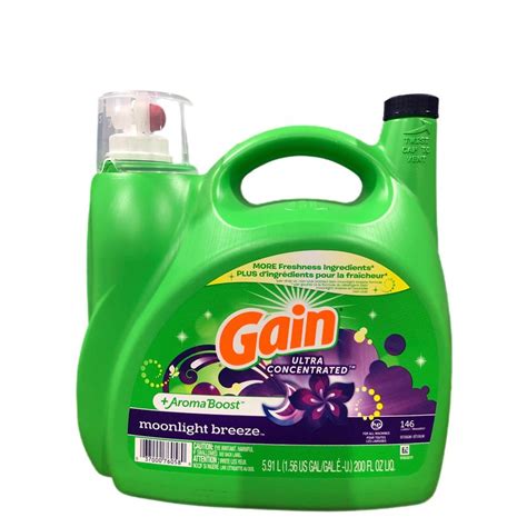 25497 Gain Liquid Laundry Detergent Moonlight Breeze 200 Fl Oz