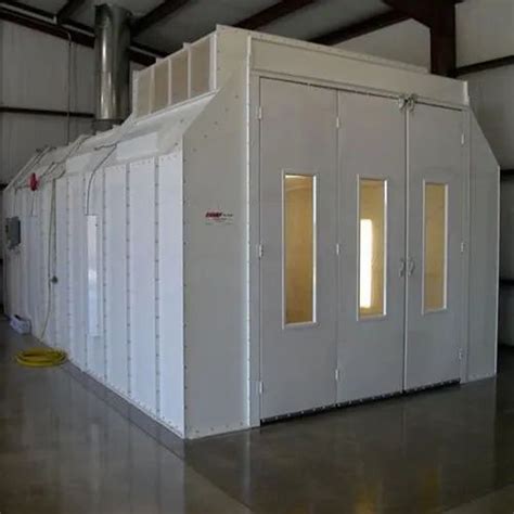 Mild Steel And Stainless Steel Industrial Paint Spray Booth Automation