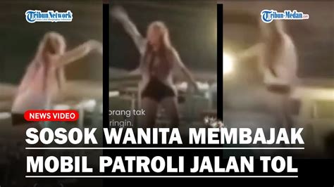 Sosok Wanita Yang Membajak Mobil Patroli Jalan Tol Diduga Penyebabnya