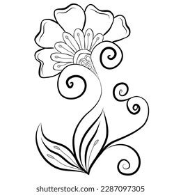 Free Vector Line Art Hand Drawing Stock Vector (Royalty Free ...