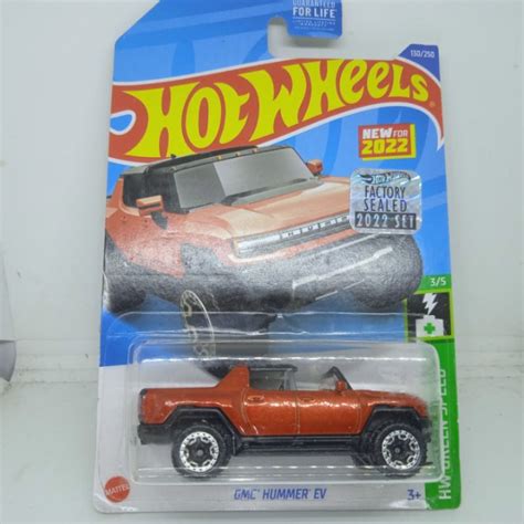 Jual Hot Wheels Hotwheels GMC Hummer Ev Coklat Factory Sealed 2022 FS Set Shopee Indonesia