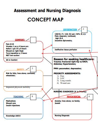 FREE 10+ Nursing Concept Map Sample in PDF