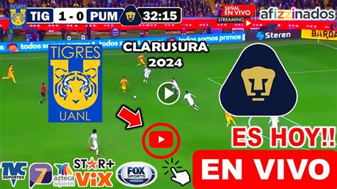 Tigres Vs Pumas En Vivo Donde Ver A Que Hora Juega Tigres Vs Pumas