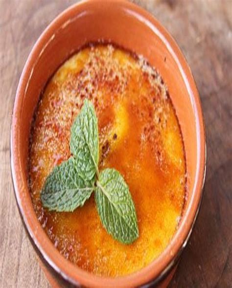 Crème Brûlée Au Caramel Pour 4 Personnes Recettes Elle à Table