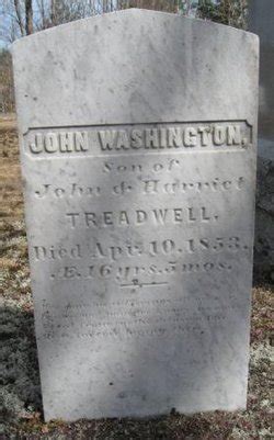 John Washington Treadwell Inconnu M Morial Find A Grave