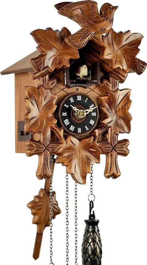 Uhren Park Eble Black Forest Cuckoo Clock Battery Operated Quartz