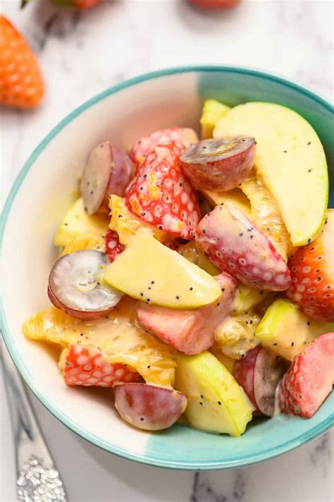 Fruit Salad With Poppyseed Dressing Reluctant Entertainer