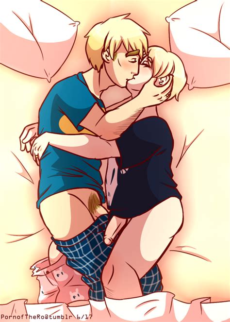 Lazy Morning Smoochin By Pornofthero Hentai Foundry