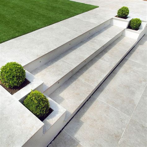 Tegel Bianco Light Grey Porcelain Paving Slabs X Mm By