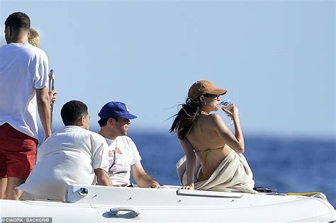 PICTURE EXCLUSIVE Kendall Jenner Wows In Green String Bikini As She Poses With Beau Devin