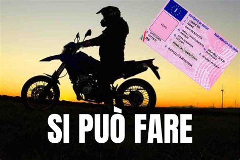 Si può guidare una moto con la patente B per le auto Assolutamente sì