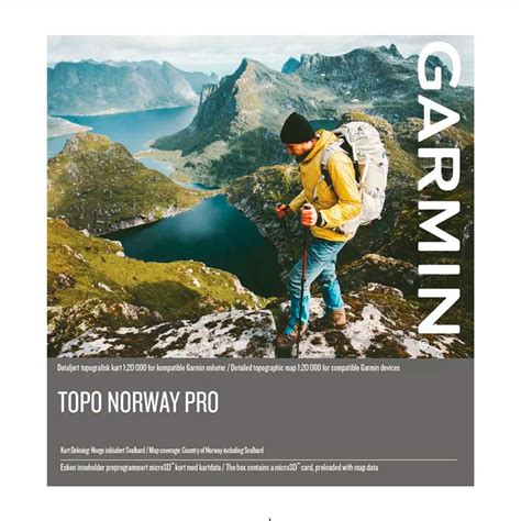 Garmin TOPO Norway PRO bådudstyr til lavpris hos Marinetorvet