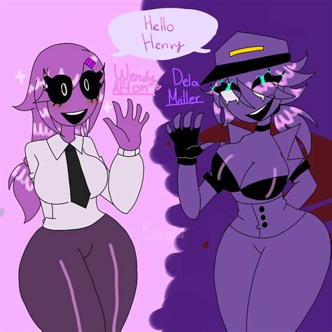 Wendy Afton And Dela Miller Fnaf Anime Fnaf Cartoon Network Art Fnaf