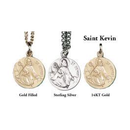 Kevin Patron Saint Medal | Leaflet Missal