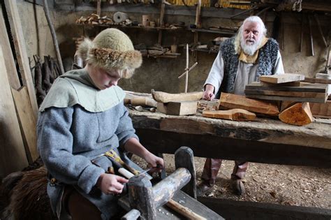 Das Ribe VikingeCenter Wikinger in Dänemark