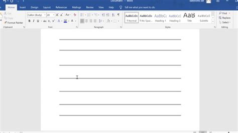 Insert Double Line In Word Table Printable Templates