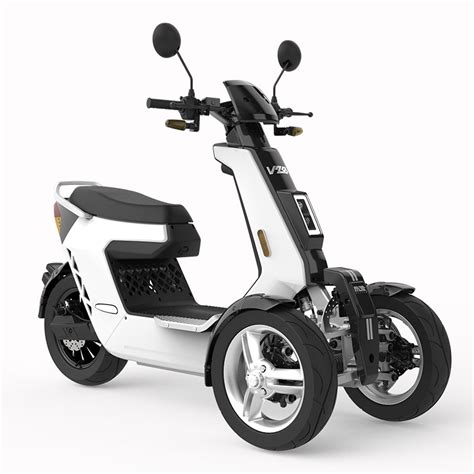 V28 3000w Elektrikli Scooter 3 Wheel Electric Reverse Scooter With Led Electric Tricycle