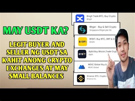 May Usdt Ka Legit Buyer And Seller Ng Usdt Sa Kahit Anong Crypto