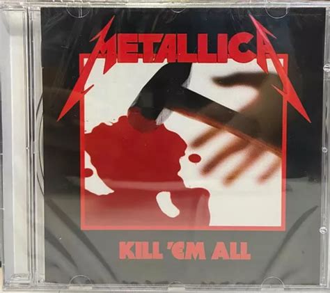 Cd Metallica Kill Em All Edic Arg Nuevo Y Sellado Cuotas sin interés