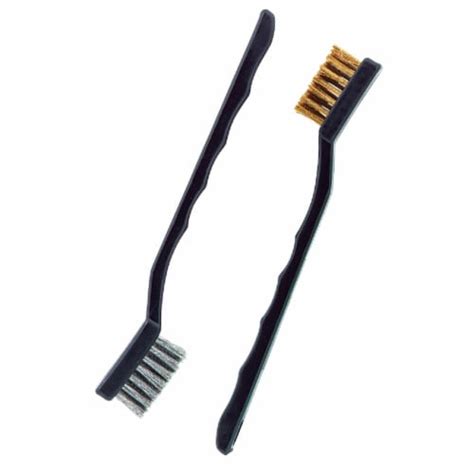 Do It Best Brass Stainless Steel Bristle Utility Brushes 2 Pack