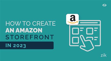 How To Create An Amazon Storefront In Zik Analytics