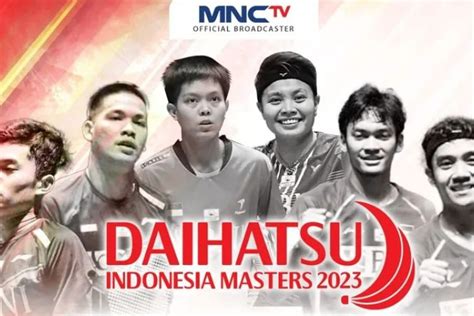 Link Live Streaming Semifinal Badminton Indonesia Master Tayang