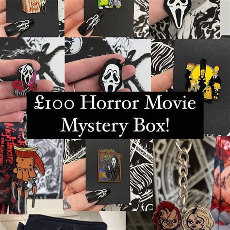 Horror Movie Mystery Box Etsy