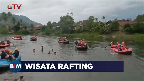 Menjajal Derasnya Arus Sungai Dengan Jalur Bergelombang Untuk Rafting