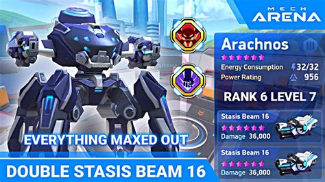 Arachnos Stasis Beam Second Copy Maxed Out Upgrade Godlike Mech