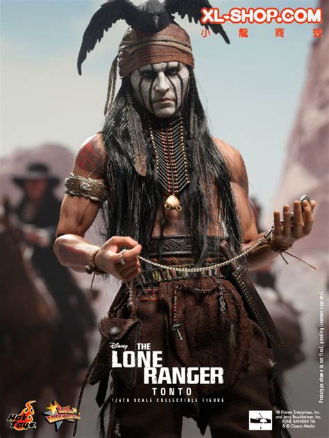 Hot Toys MMS217 The Lone Ranger 1 6th Scale Tonto Collectible Figure