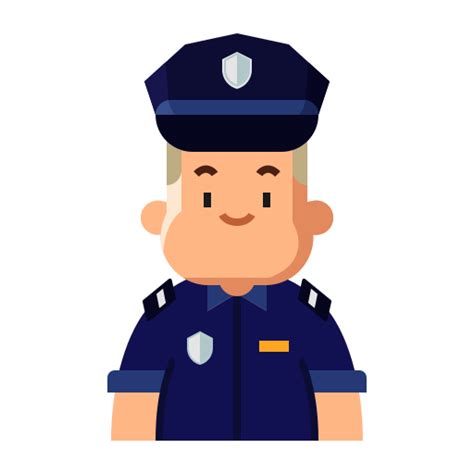 Police Officer Free People Icons