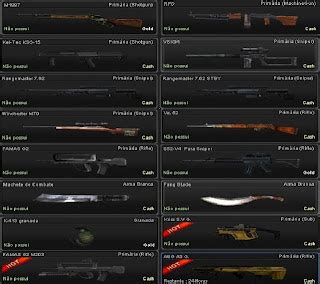 Point Blank Brasil Dicas Armas