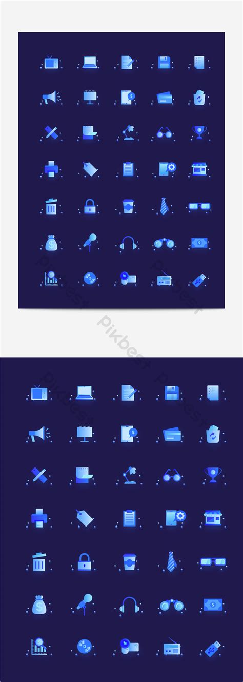 Flat Icons UI | PSD Free Download - Pikbest