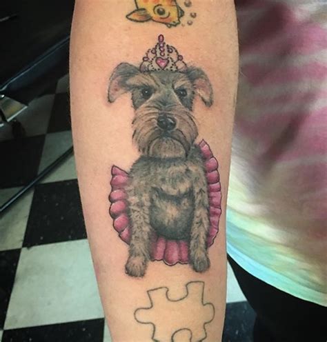 20 Schnauzer Tattoo Designs Youll Love The Dogman