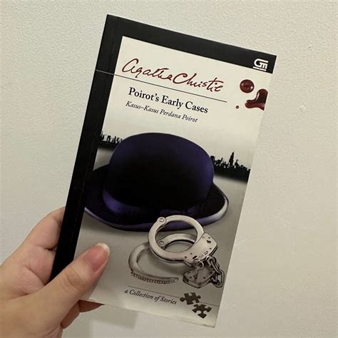 Agatha Christie Poirots Early Cases Buku Alat Tulis Buku Di