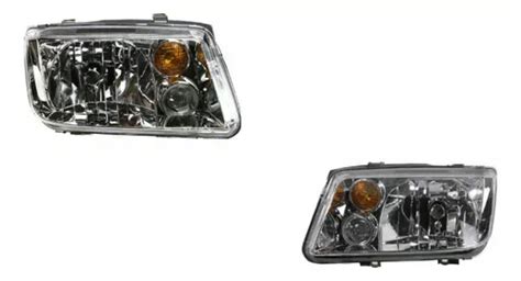 Par Faros Volkswagen Jetta 99 07 Cuarto Ambar Y Faro Niebla Meses Sin