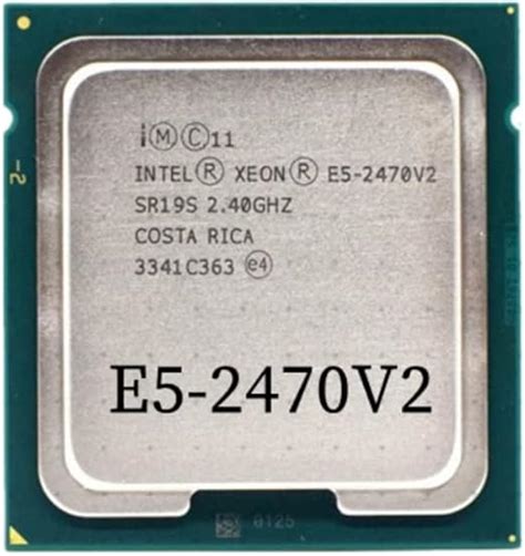 Amazon.com: Intel Xeon E5-2470v2 E5 2470v2 E5 2470 V2 2.4 GHz Ten-Core ...