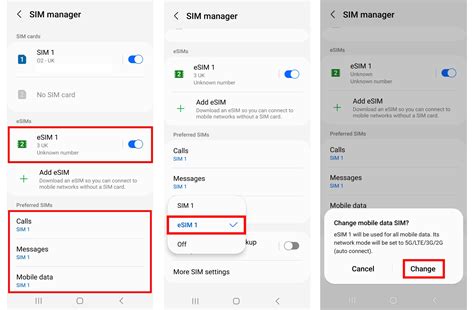 how to add esim to android